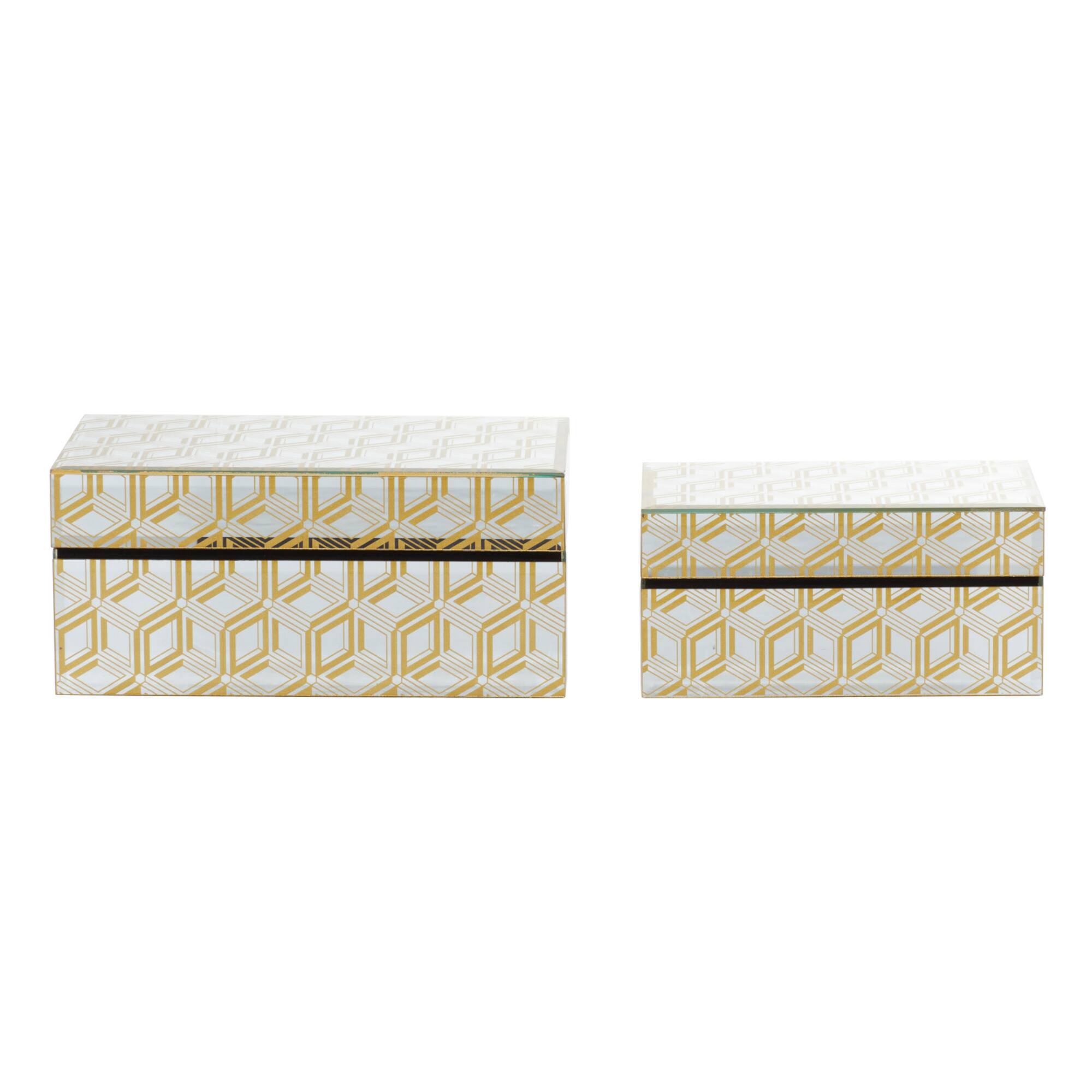 CosmoLiving by Cosmopolitan Gold Glam Box Set